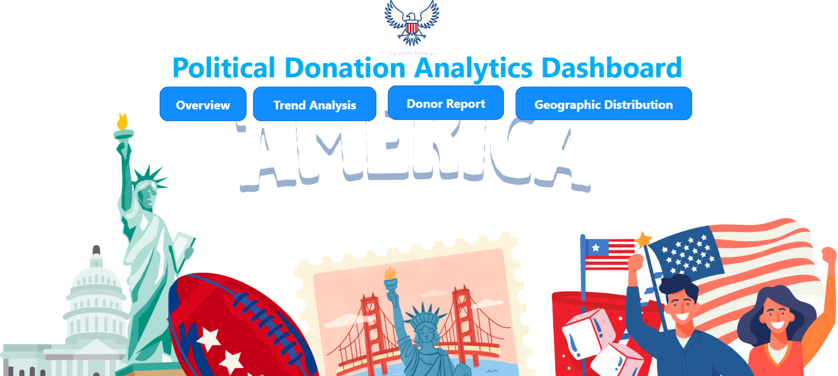 Political Donation Dashboard