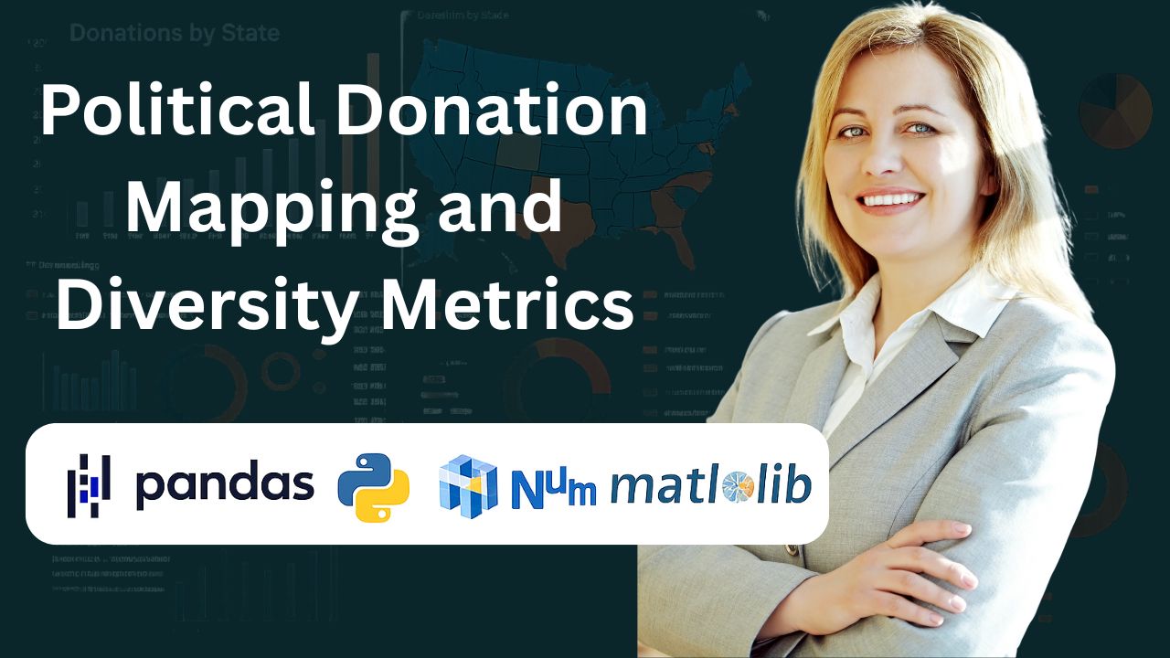 Political Donor Diversity Scoring and Analysis