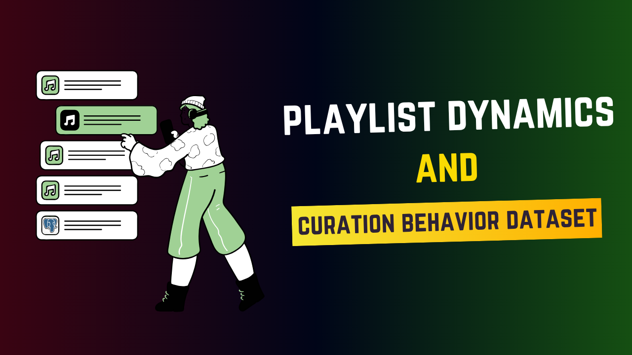 Playlist Dynamics and Curation Behavior Dataset